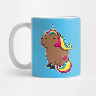 Capycorn Capybara Unicorn Costume Mug